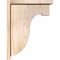 Ekena Millwork Del Monte Smooth Corbel w/Backplate, Douglas Fir, 5 1/2"W x 14"D x 18"H COR06X14X18DEL01SDF - alternate 3
